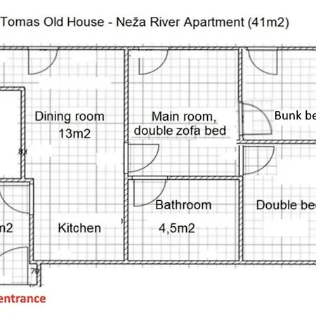 Tomas Old House - River * Visoko