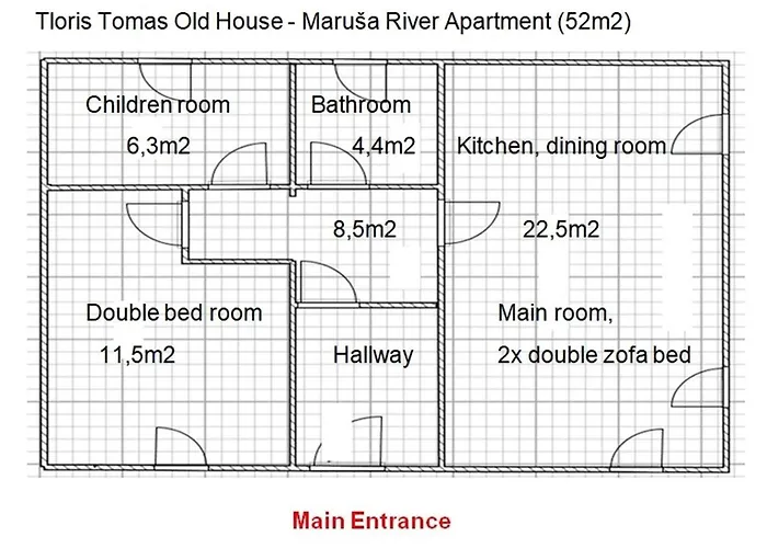 Tomas Old House - River * Visoko (Sencur)